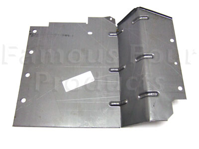 FF000448 - Front Under-Wing Mud Guard Panel - Land Rover Series IIA/III