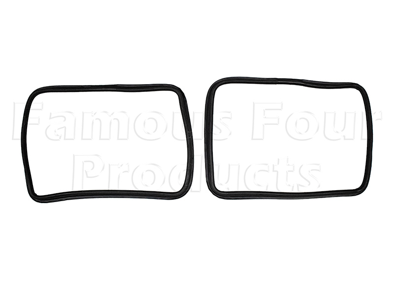 Seals - Fixed Rear Side Windows - Land Rover Discovery 1989-94 - Body