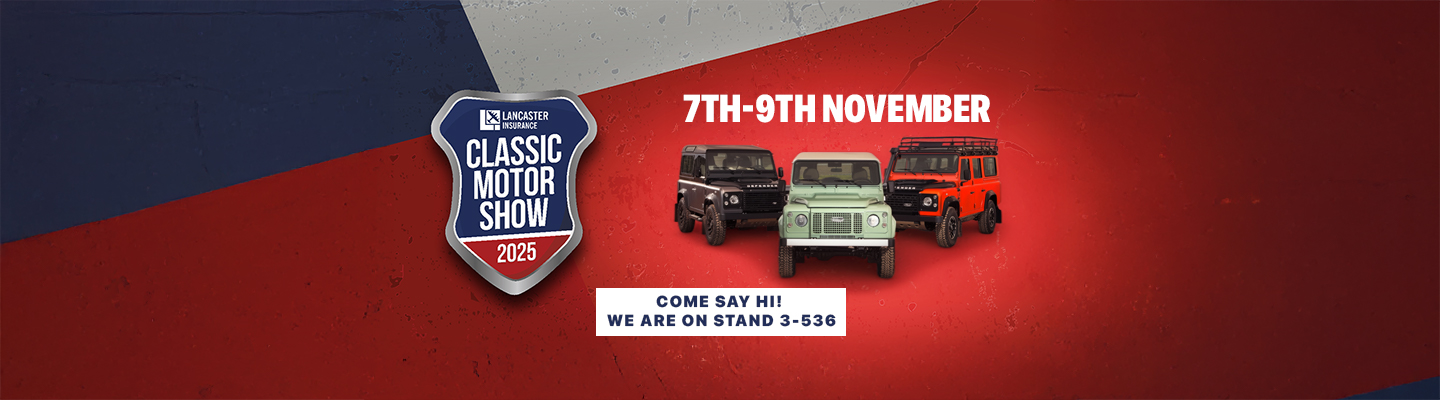 Come and visit Famous Four at our stand at the NEC Classic Motor Show!