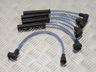 FF000343 - Silicone Blue High Performance HT Lead Set - Land Rover 90/110 & Defender