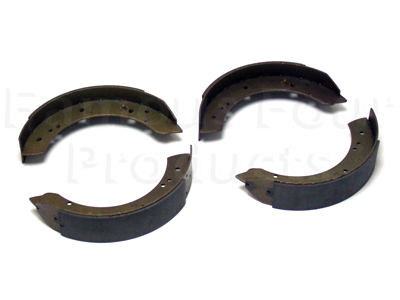 Brake Shoe Axle Set - Land Rover 90/110 & Defender (L316) - Rear Brakes