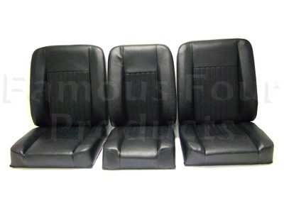 FF000483 - Front Seat Set - Deluxe  - Land Rover Series IIA/III