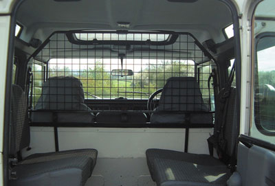 Dog Guard / Cargo Barrier - Land Rover Series IIA/III - Interior