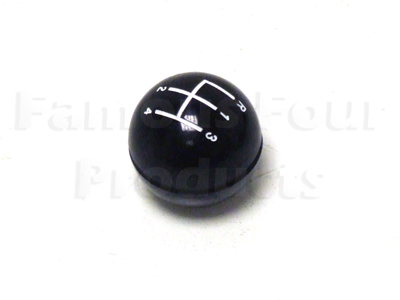 FF000491 - Gear Change Knob (Black) - Land Rover Series IIA/III