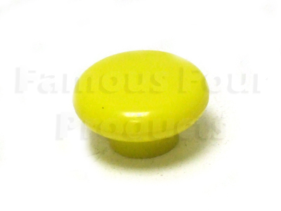 FF000492 - 4-Wheel Drive Selector Knob (Yellow) - Land Rover Series IIA/III