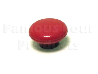 FF000493 - High/Low Transfer Box Select Knob (Red) - Land Rover Series IIA/III