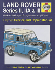 FF000527 - Workshop Manual - Land Rover Series IIA/III