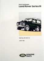 FF000534 - Land Rover Series III 88-inch SWB 109-inch LWB & 109-inch Stage-1 V8 Parts Catalogue - Land Rover Series IIA/III