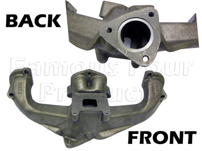 FF000597 - Exhaust Manifold - Land Rover 90/110 & Defender