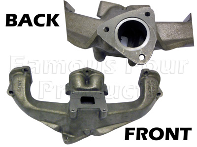 Exhaust Manifold - Land Rover 90/110 & Defender (L316) - 2.5 Petrol Engine