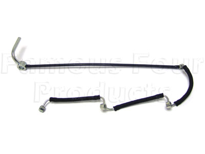 FF000665 - Pipe - Fuel Spill Return (Leak Off) - Land Rover Discovery 1989-94