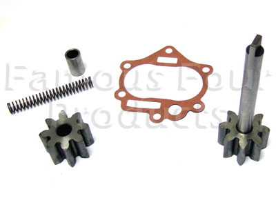 Oil Pump Repair Kit (gears/spring/valve/gaskets) - Land Rover Discovery 1989-94 - 3.9 V8 EFi Engine