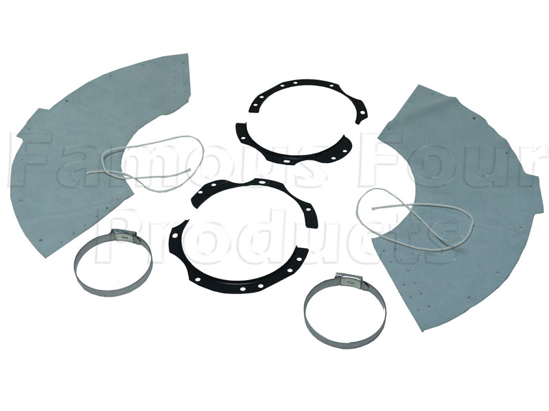 Swivel Gaiter Kit - Land Rover 90/110 & Defender (L316) - Front Axle