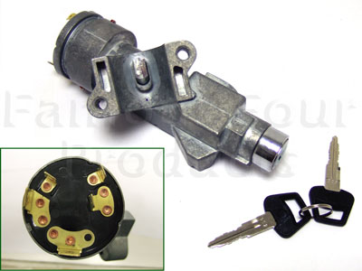 FF000953 - Steering Lock Ignition Switch - Land Rover 90/110 & Defender