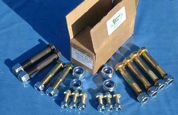 Nut & Bolt Kit for Chassis Suspension Bush Change - Classic Range Rover 1986-95 Models - Suspension & Steering