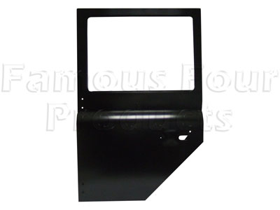 Rear Side Door - Bare - Land Rover 90/110 and Defender - Body Repair Panels
