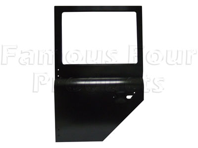 FF001106 - Rear Side Door - Bare - Land Rover 90/110 & Defender