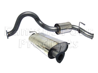 Stainless Exhaust System - Land Rover 90/110 & Defender (L316) - Full Exhaust Systems