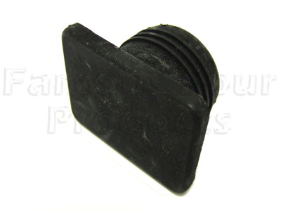 Pair Of Land Rover Defender Chassis Jacking Point Bungs - NRC6935 By Britpart