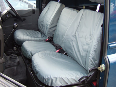 Waterproof Front Seat Covers (except headrests) - Land Rover 90/110 & Defender (L316) - Interior Accessories