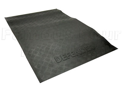 FF001196 - 110 Rear Loadspace Rubber Mat - Land Rover 90/110 & Defender