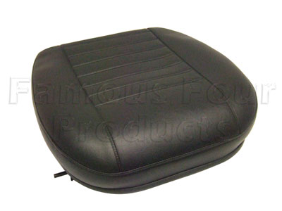 FF001205 - Seat Base Black Vinyl Outer - Land Rover 90/110 & Defender