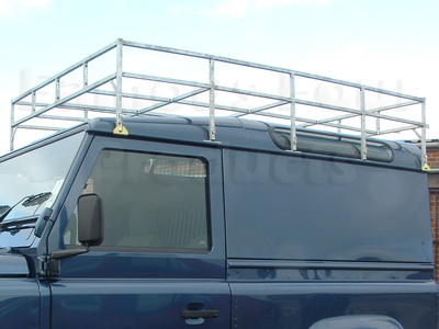 FF001208 - Heavy Duty Galvanised Roof Rack - Short - Land Rover Series IIA/III