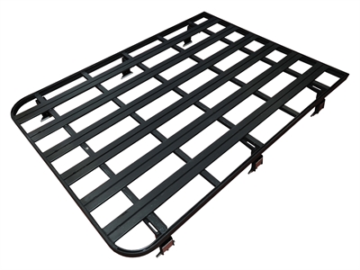 FF001211 - 90 Aluminium Roof Rack - Black Coated - Land Rover 90/110 & Defender