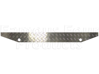 90/110 Chequerplate Rear Crossmember Cover - Land Rover 90/110 & Defender (L316) - Exterior Accessories