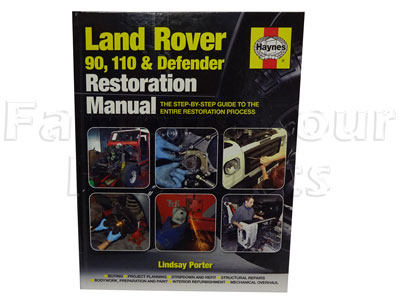 90/110 Restoration Manual - Land Rover 90/110 and Defender - Books & Literature