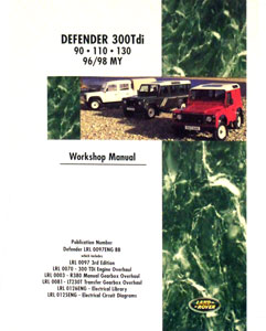 Land Rover Workshop Manual - Land Rover 90/110 & Defender (L316) - Books & Literature