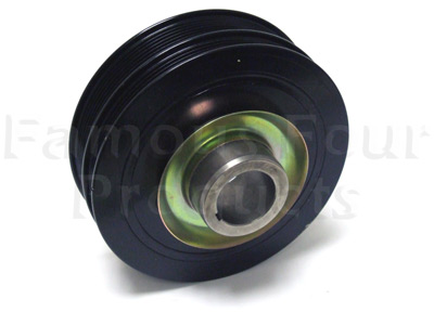 Crankshaft Pulley/T.V. Damper Assembly - Classic Range Rover 1986-95 Models - 300 Tdi Diesel Engine