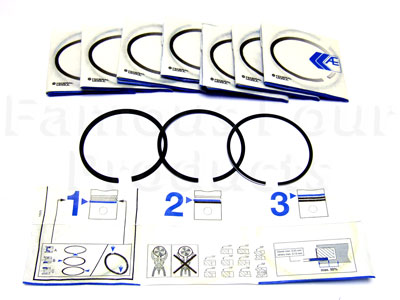 FF001287 - Piston Rings - OEM - Land Rover Series IIA/III