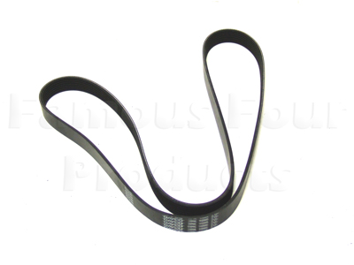 FF001324 - Auxiliary (Serpentine) Drive Belt - Land Rover 90/110 & Defender