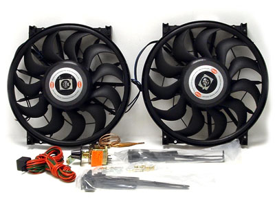 FF001344 - Electric Radiator Fan - Land Rover Discovery 1994-98