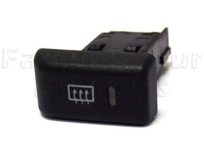 FF001368 - Heated Rear Screen Switch - Land Rover Discovery 1994-98