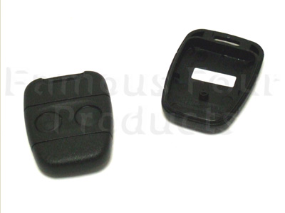 Replacement Casing & Rubber Buttons for 2-Button Remote Locking Fob (no internals) - Land Rover Discovery 1994-98 - Electrical