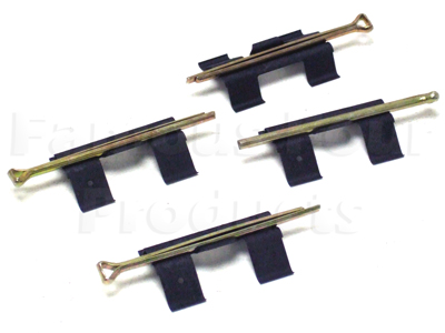 Brake Pad Fitting Kit (Pins & Clips) - Land Rover Discovery 1994-98 - Brakes