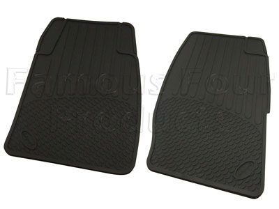FF001535 - Rubber Floor Mats - Land Rover Discovery 1994-98