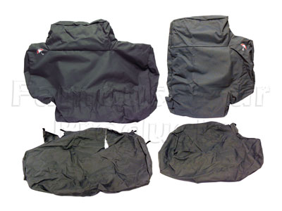 Tailored Waterproof Rear Seat Covers - Land Rover Discovery 1989-94 - Accessories