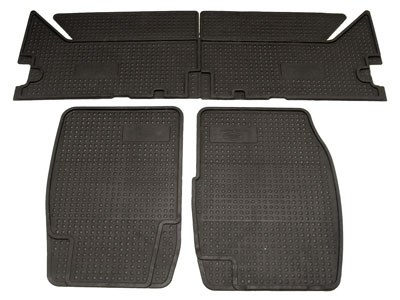 Rubber Footwell Mats - Land Rover Discovery 1989-94 - Interior