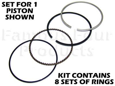FF001622 - Piston Ring Set - Land Rover Discovery 1994-98