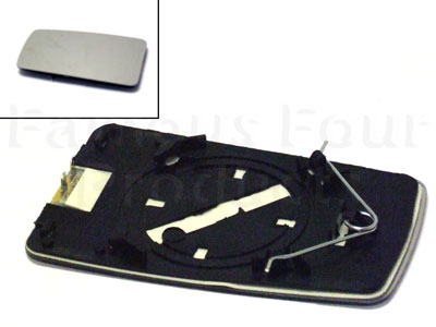 FF001740 - Door Mirror Glass ONLY - Land Rover Discovery 1989-94
