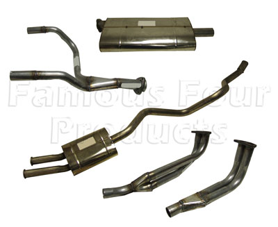Stainless Exhaust - Range Rover Classic 1986-95 Models - Exhaust
