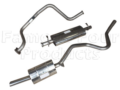 FF001868 - Stainless Exhaust - Classic Range Rover 1986-95 Models