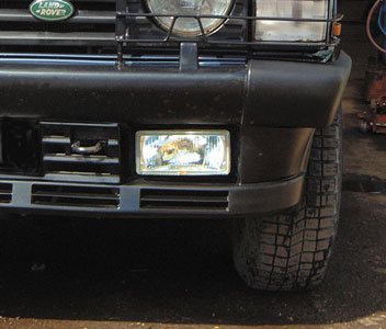 Front Spoiler Driving Lamps - Classic Range Rover 1986-95 Models - Accessories