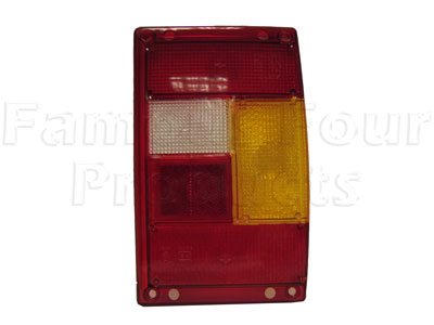 FF001893 - Rear Lamp Lens ONLY - Classic Range Rover 1986-95 Models