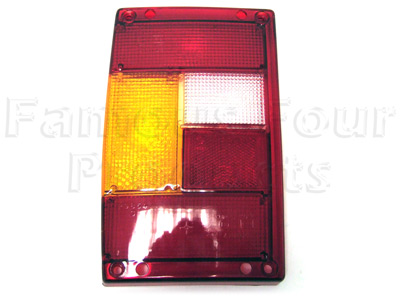 FF001896 - Rear Lamp Lens ONLY - Classic Range Rover 1986-95 Models