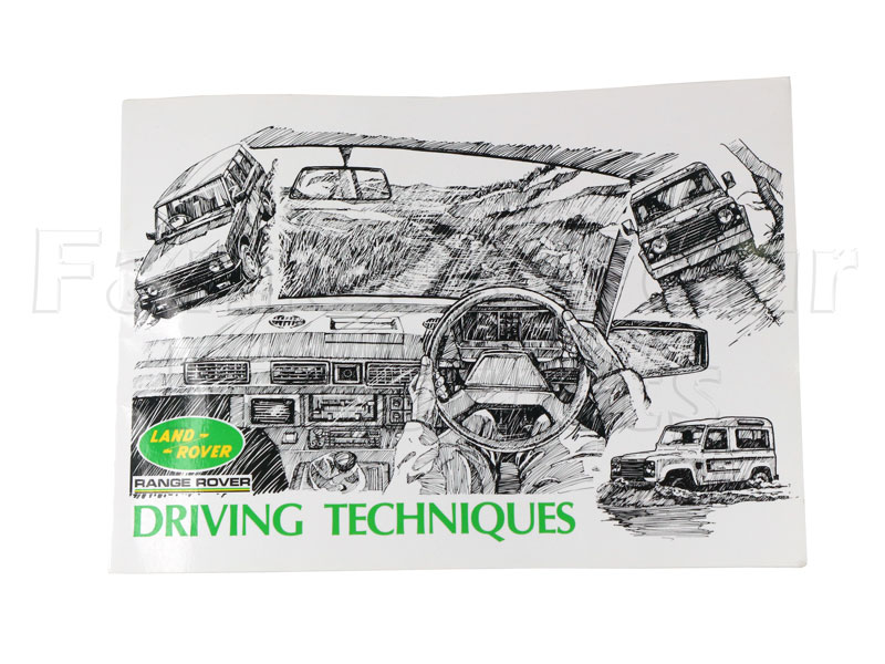 Land Rover and Range Rover Driving Techniques - Classic Range Rover 1986-95 Models - Books & Literature