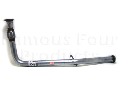 Mild Steel Downpipe - Land Rover Discovery Series II - Exhaust